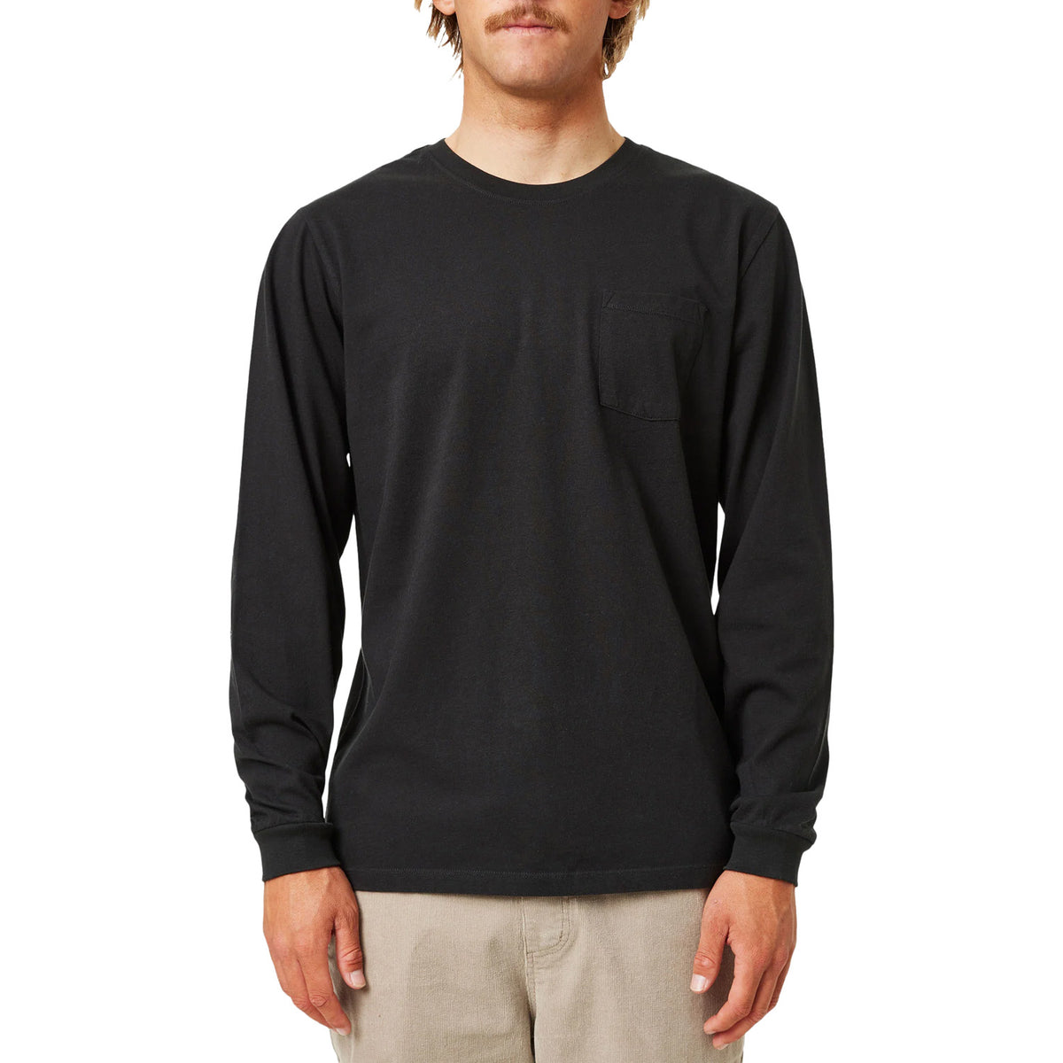 Katin Base Long-Sleeve T-Shirt - Men's Black Wash