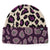 Corduroy Caminal Beanie Purple