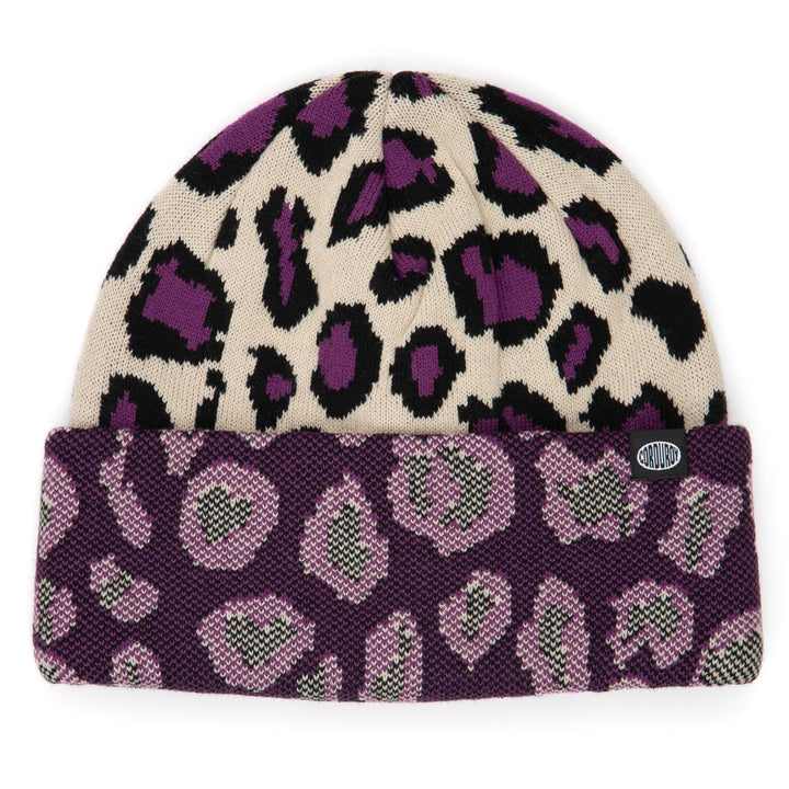 Corduroy Caminal Beanie Purple
