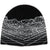 Corduroy Digital Mountain Skully Beanie Black