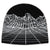 Corduroy Digital Mountain Skully Beanie Black