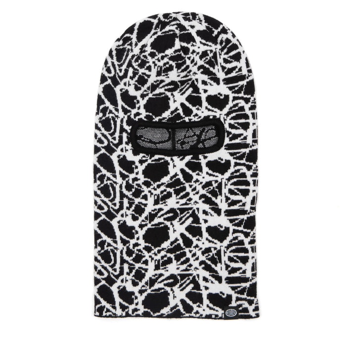 Corduroy Deadlung Ski Mask Beanie Black