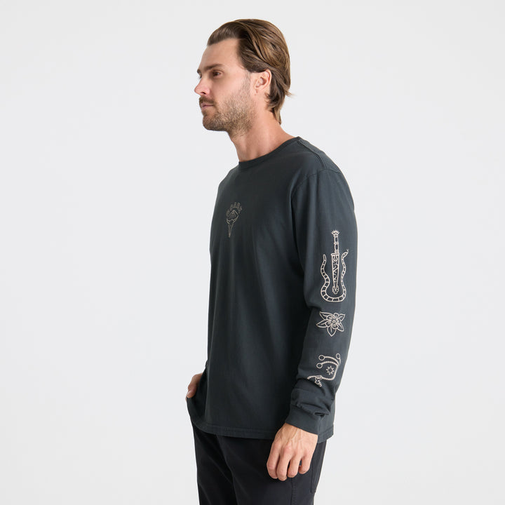Roark Icon Long-Sleeve T-Shirt - Men's Black