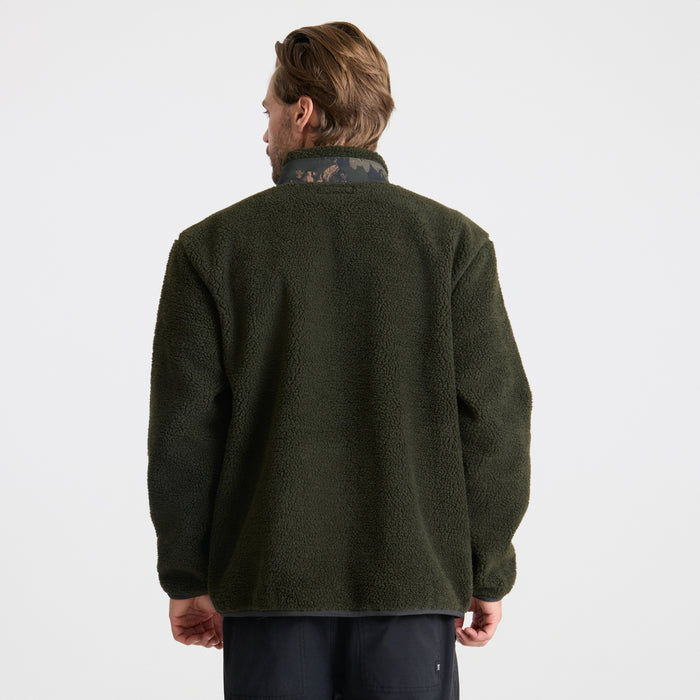 Roark Campover Zip-Up Fleece - Men's Dark Military