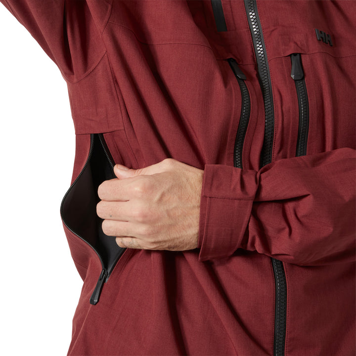Helly Hansen Atlas Infinity H2Flow Shell Jacket - Men's Mars Red