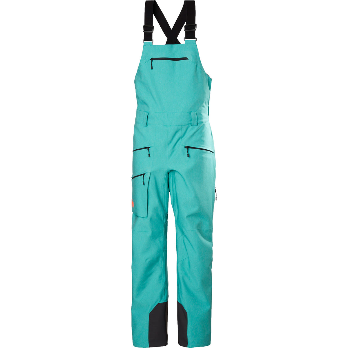 Helly Hansen Powderqueen 2.0 Bib Pants - Women's Signal Green Denim