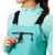 Helly Hansen Powderqueen 2.0 Bib Pants - Women's Signal Green Denim
