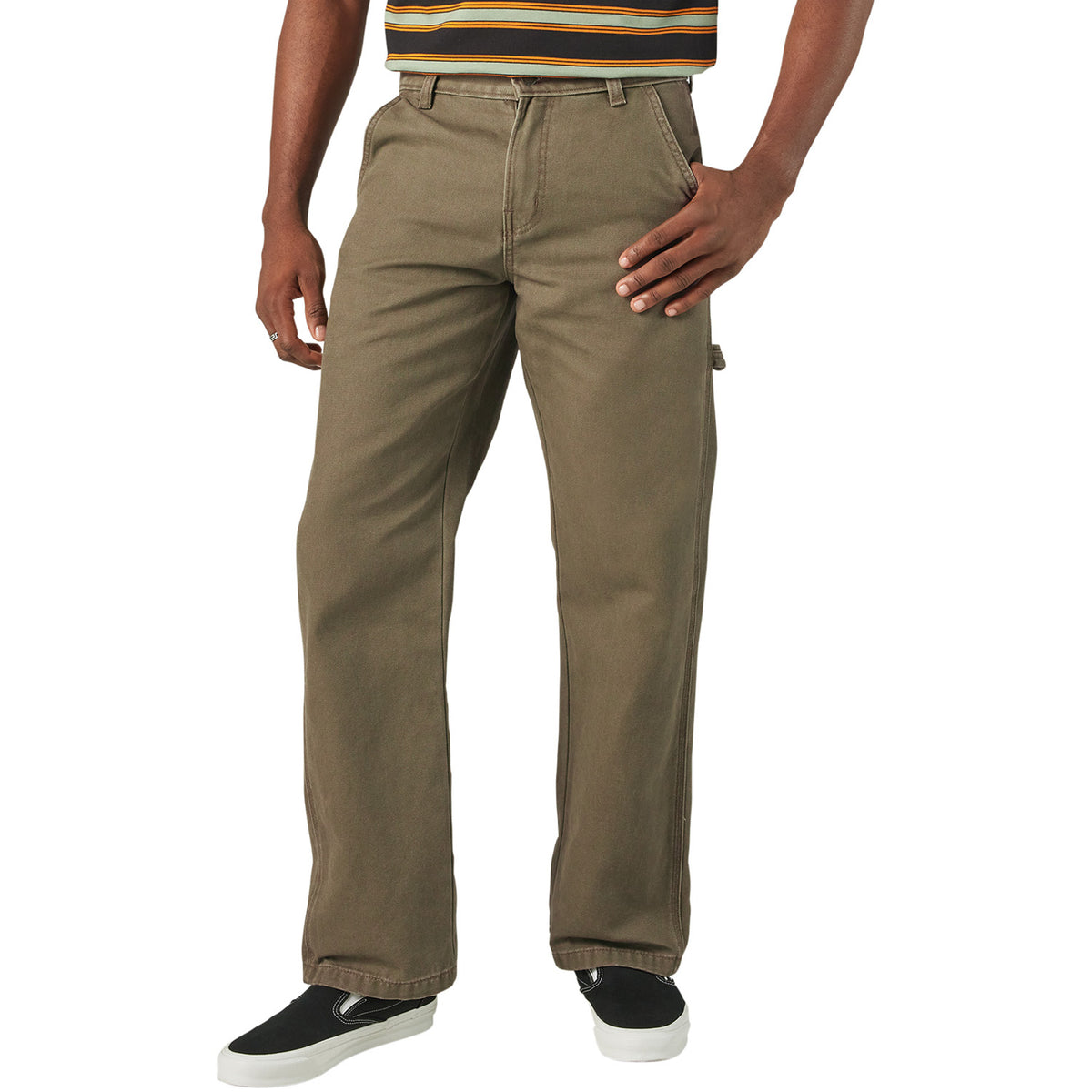 Dickies Carpenter Canvas Pants - Men's Military Green