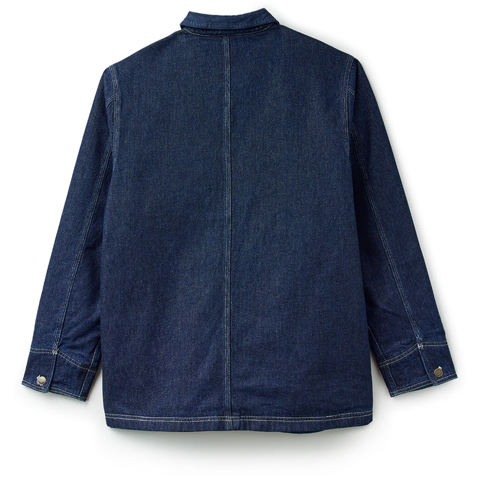 Dickies Denim Blanket Lined Chore Coat - Men's Rinsed Indigo Blue