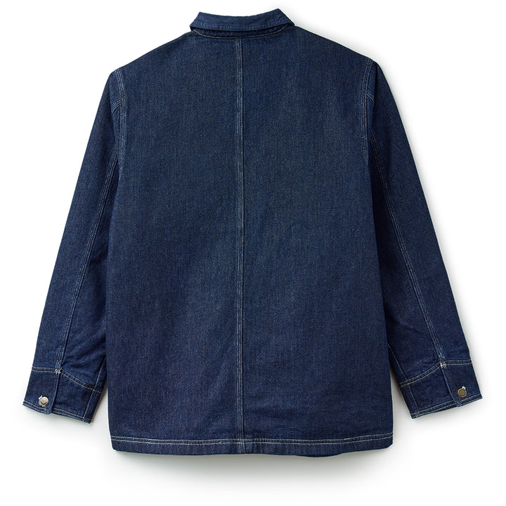 Dickies Denim Blanket Lined Chore Coat - Men's Rinsed Indigo Blue