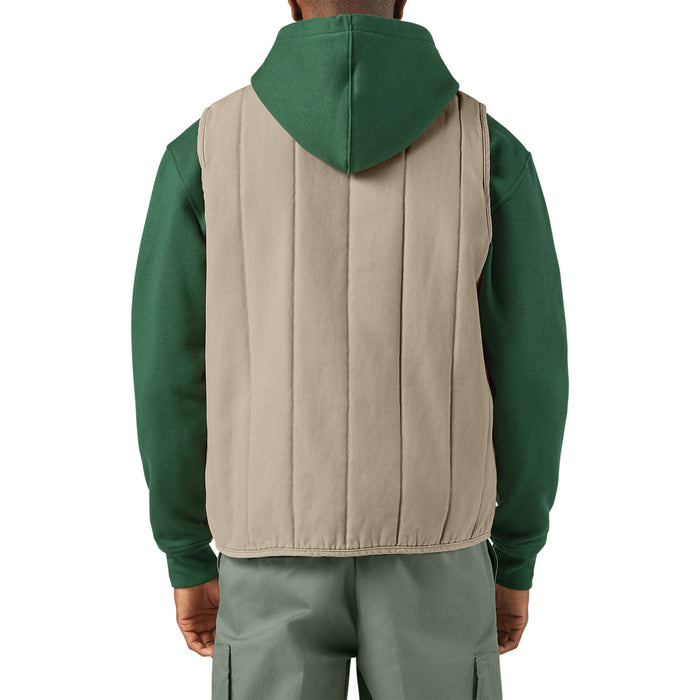 Dickies Quilted Canvas Vest - Men's Desert Sand