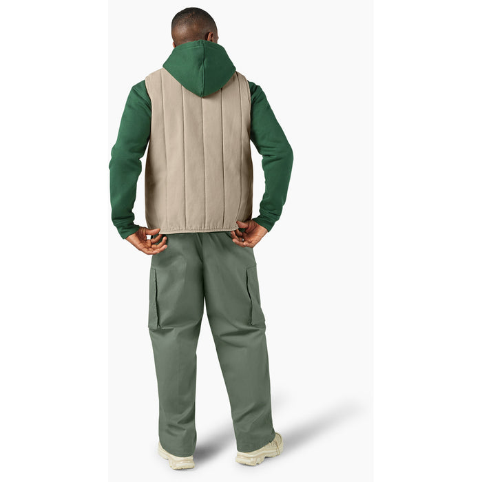 Dickies Quilted Canvas Vest - Men's Desert Sand
