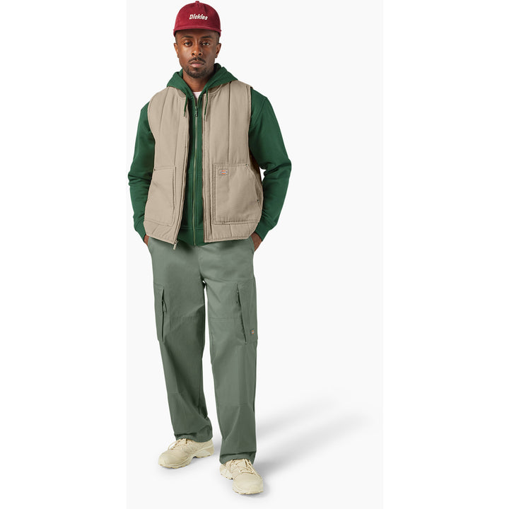 Dickies Quilted Canvas Vest - Men's Desert Sand