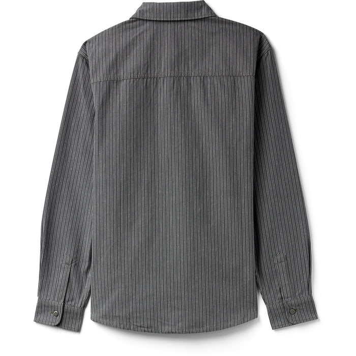 Dickies Lima Pinstripe Long-Sleeve Shirt - Men's Charcoal