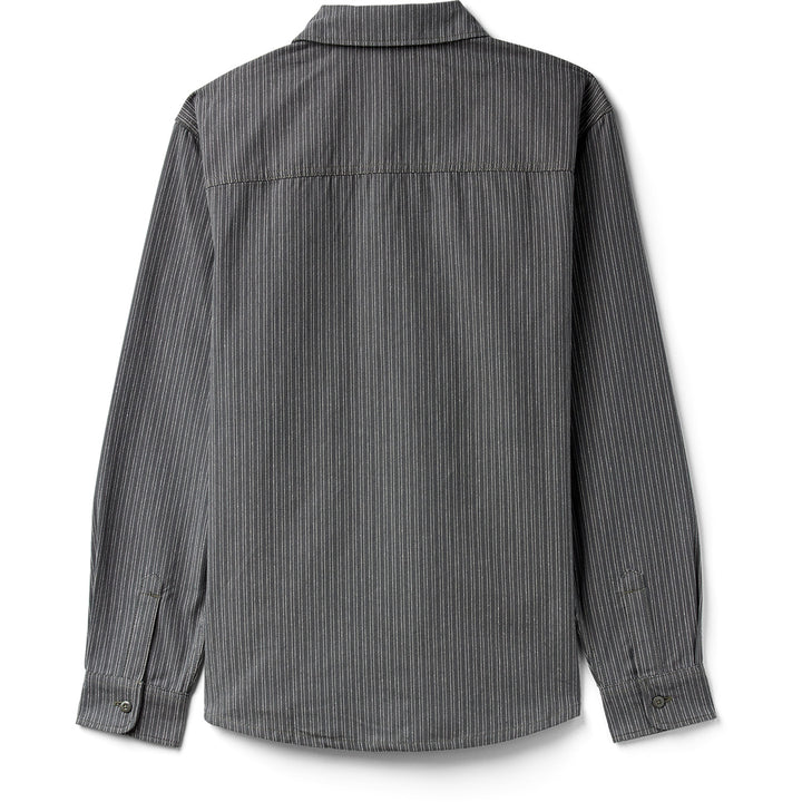 Dickies Lima Pinstripe Long-Sleeve Shirt - Men's Charcoal