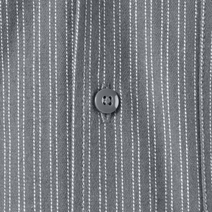 Dickies Lima Pinstripe Long-Sleeve Shirt - Men's Charcoal