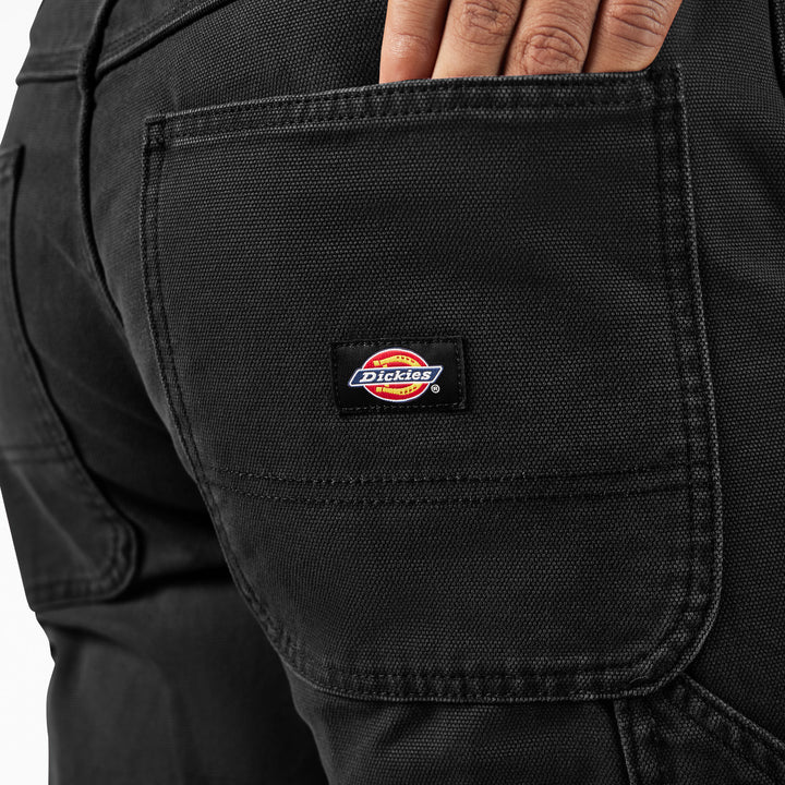 Dickies Double Knee Canvas Carpenter Pants - Men's Black