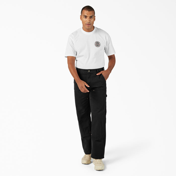Dickies Double Knee Canvas Carpenter Pants - Men's Black