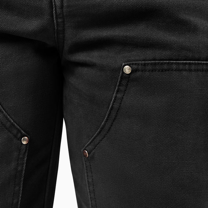 Dickies Double Knee Canvas Carpenter Pants - Men's Black