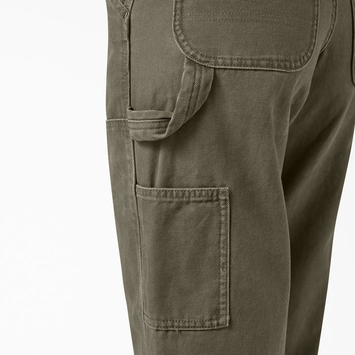 Dickies Double Knee Canvas Pants - Women's Military Green