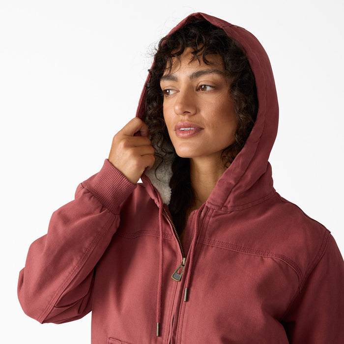 Dickies Sherpa Duck Bombers Jacket - Women's Apple Butter