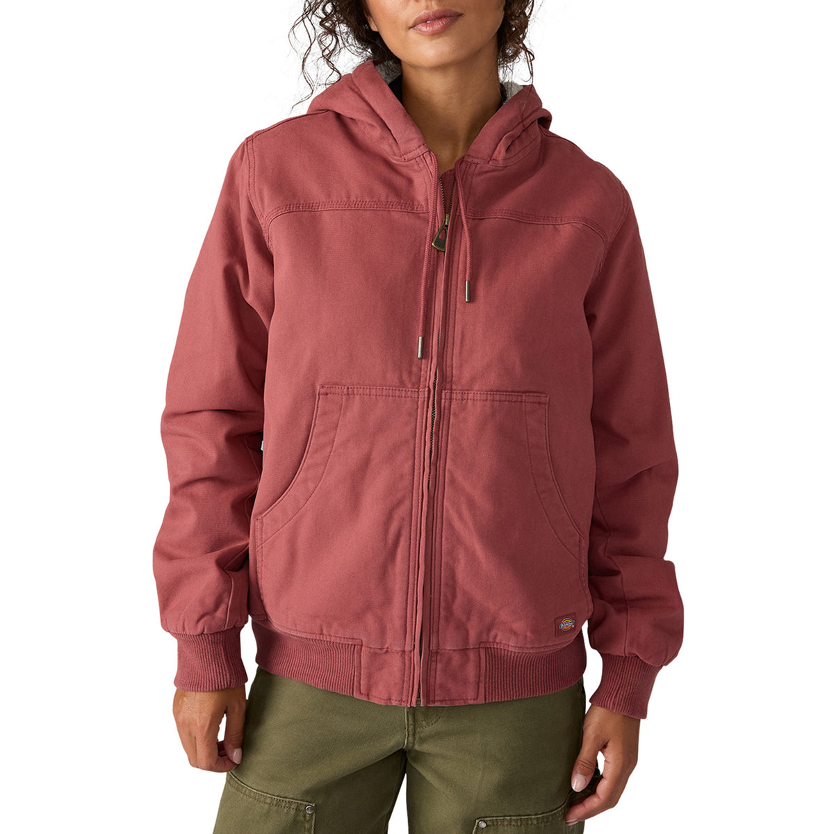 Dickies Sherpa Duck Bombers Jacket - Women's Apple Butter