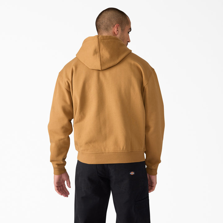 Dickies Thrasher X Dickies Zip Through Hoodie - Men's Brown Duck