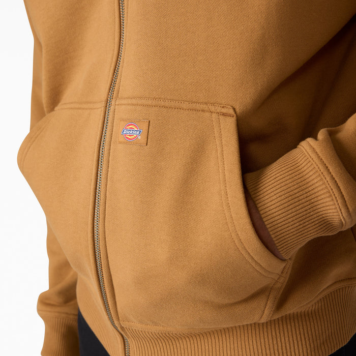 Dickies Thrasher X Dickies Zip Through Hoodie - Men's Brown Duck