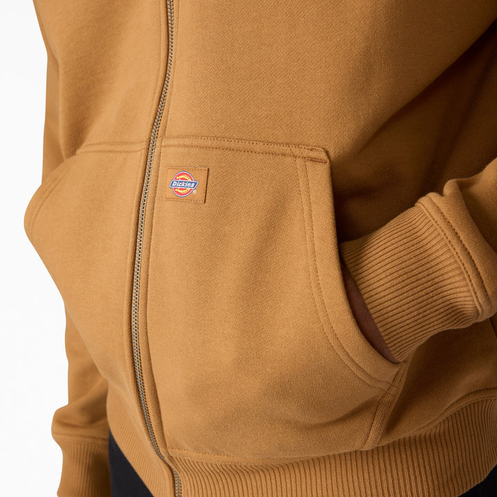 Dickies Thrasher X Dickies Zip Through Hoodie - Men's Brown Duck