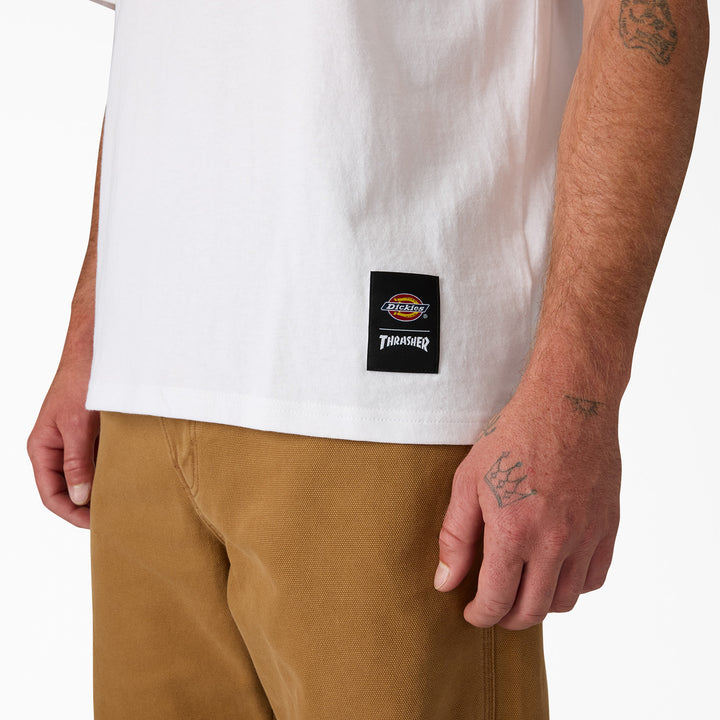 Dickies Thrasher X Dickies Graphic T-Shirt - Men's White