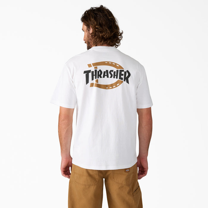 Dickies Thrasher X Dickies Graphic T-Shirt - Men's White