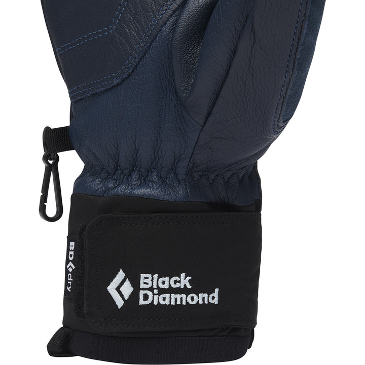 Black Diamond Spark Gloves - Women's Charcoal-Belay Blue