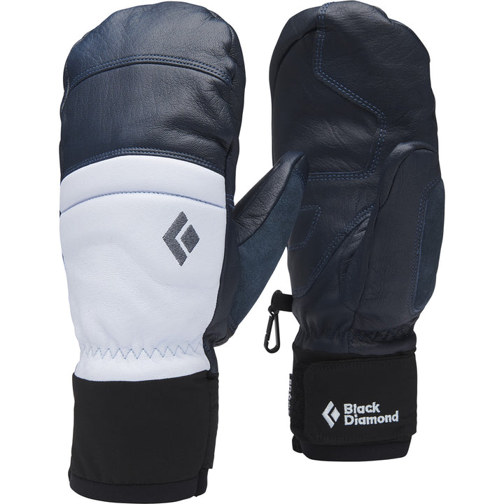 Black Diamond Spark Mittens - Women's Charcoal-Belay Blue