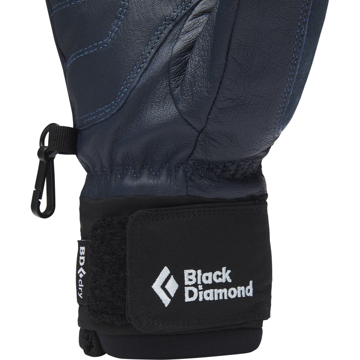 Black Diamond Spark Mittens - Women's Charcoal-Belay Blue