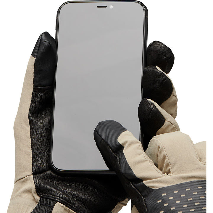 Black Diamond Alpine Softshell Gloves Moonstone