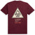 evo Triad T-Shirt - Unisex Burgundy