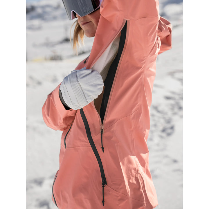 Armada Pavara 3L Jacket - Women's Faded Rose
