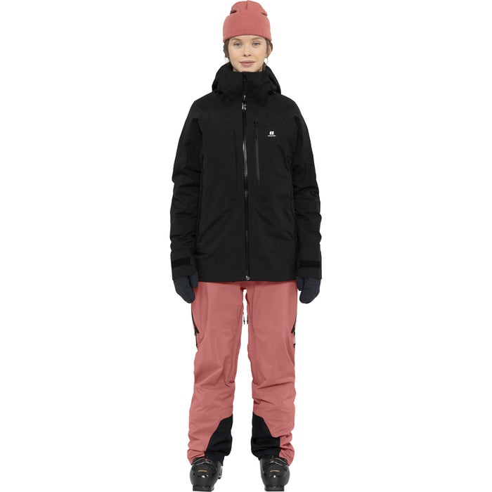 Armada Rayleigh 3L Bibs - Women's Faded Rose/Black