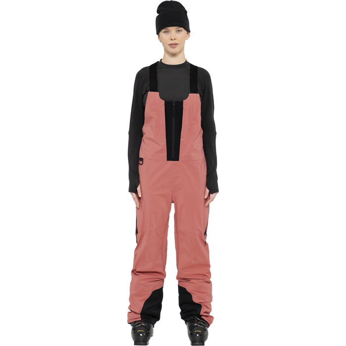 Armada Rayleigh 3L Bibs - Women's Faded Rose/Black