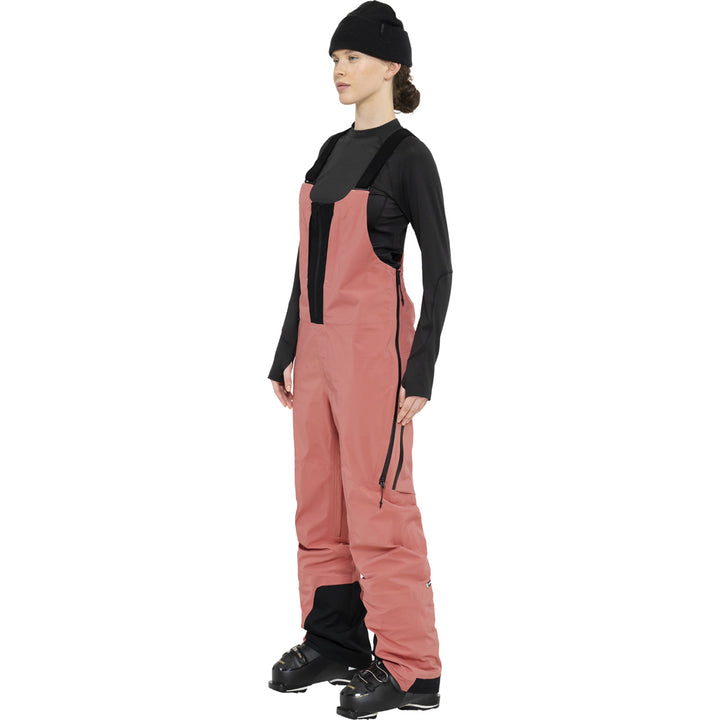Armada Rayleigh 3L Bibs - Women's Faded Rose/Black