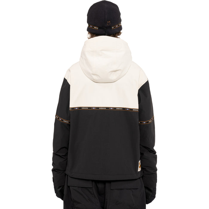 Armada Madaket 2L Insulated Anorak - Women's Golden Brown/Black/Cream