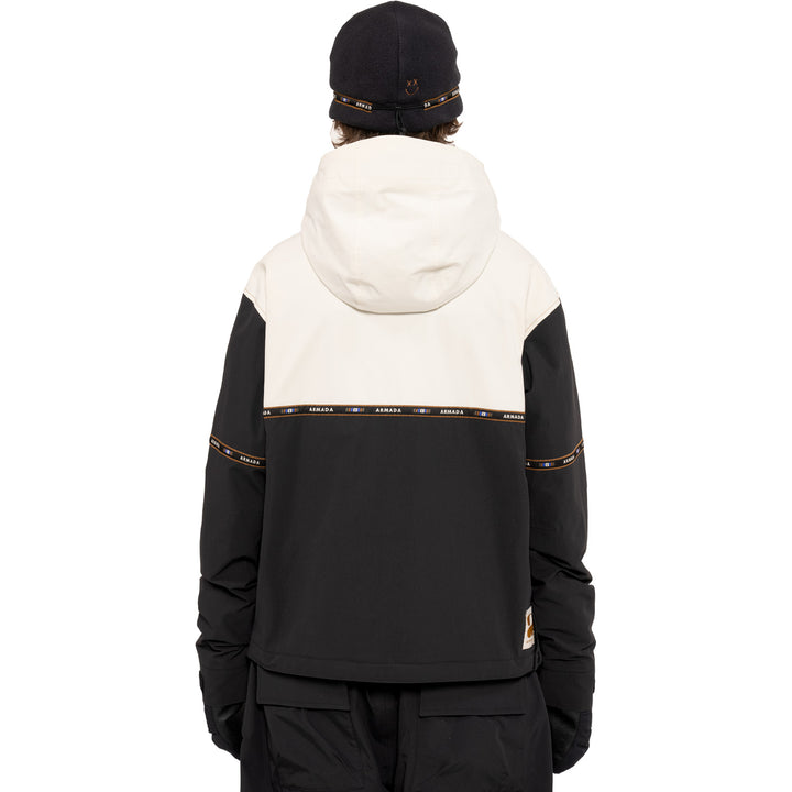 Armada Madaket 2L Insulated Anorak - Women's Golden Brown/Black/Cream