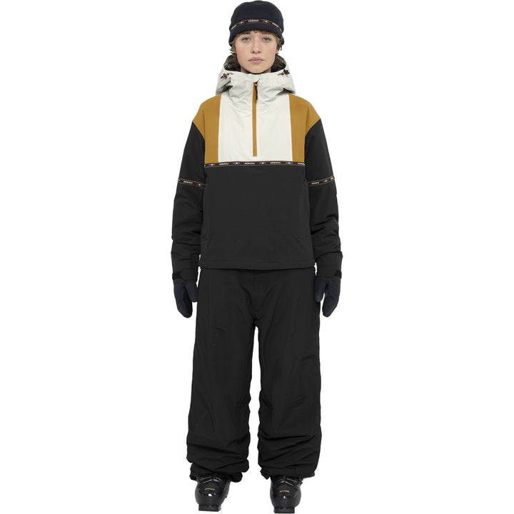 Armada Madaket 2L Insulated Anorak - Women's Golden Brown/Black/Cream