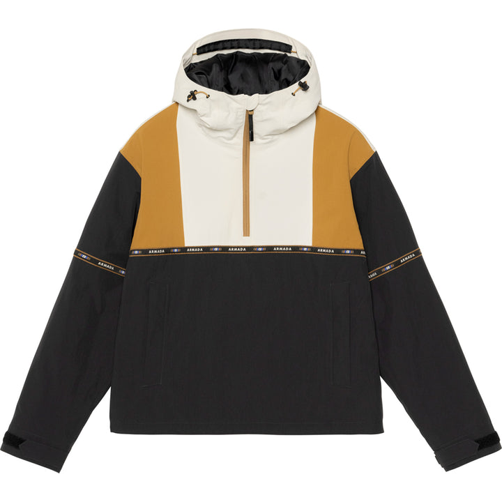 Armada Madaket 2L Insulated Anorak - Women's Golden Brown/Black/Cream