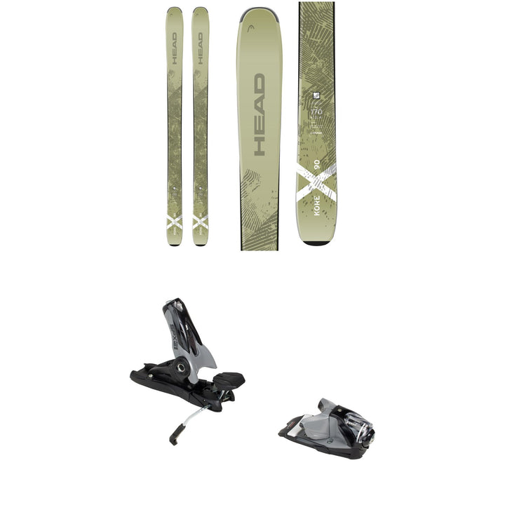 Head Kore X 90 Skis + Look SPX 12 GW Pro Ski Bindings 2026