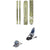 Head Kore X 90 Skis + Marker Squire 11 Ski Bindings