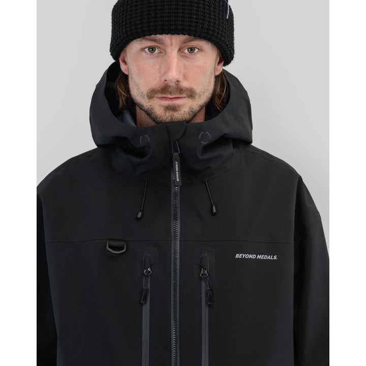Beyond Medals Pro Tech 3L Jacket - Men's Black