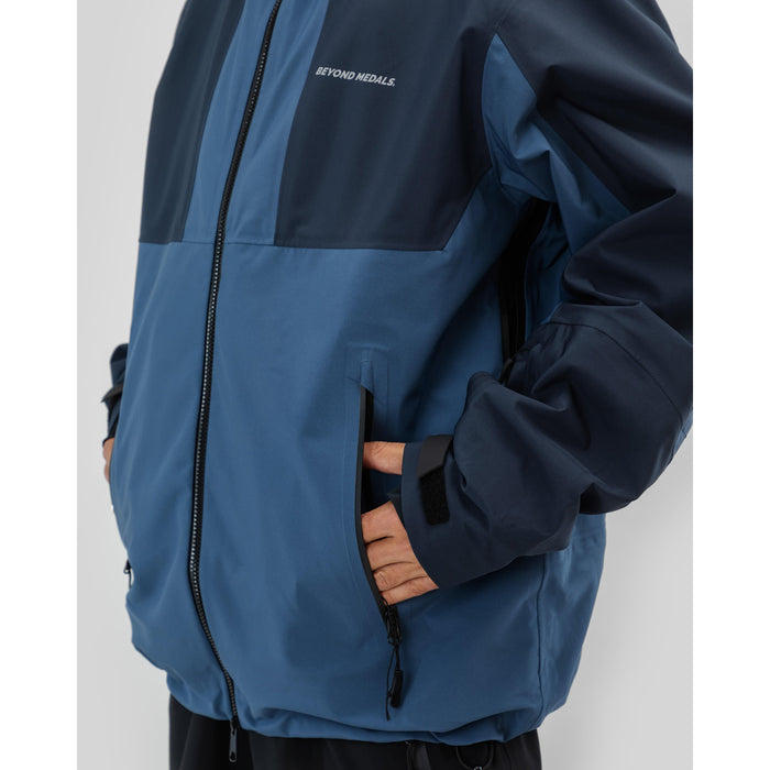 Beyond Medals Tech 3L Jacket - Men's Blue