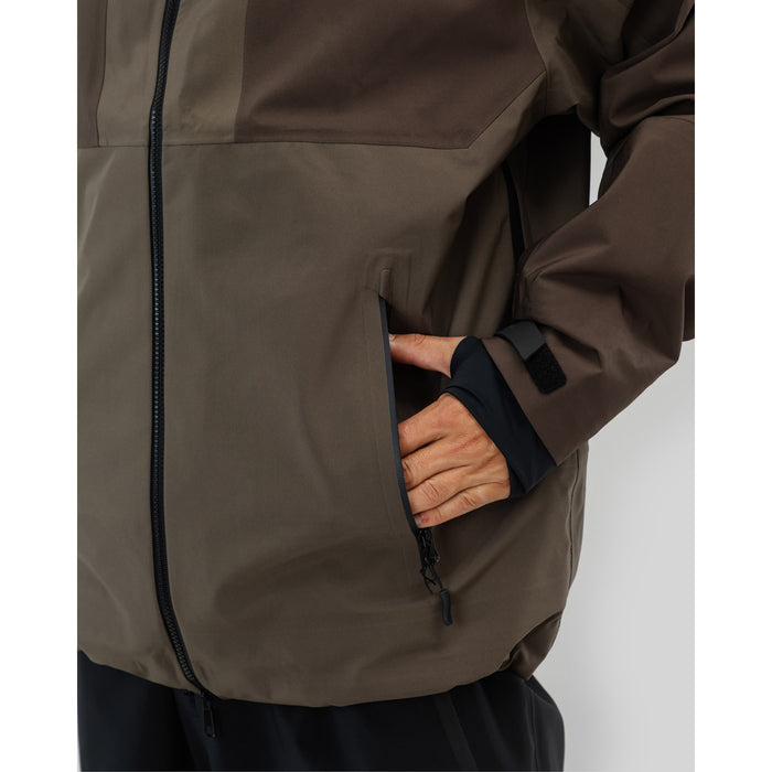 Beyond Medals Tech 3L Jacket - Men's Brown