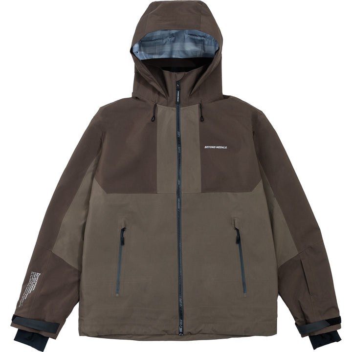 Beyond Medals Tech 3L Jacket - Men's Brown
